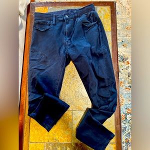 Uniqlo black stretch jeans